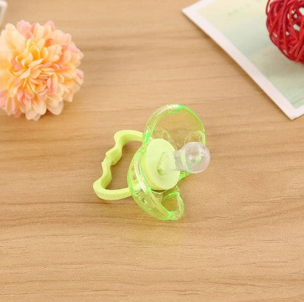 New baby pacifier anti automatically closed round head