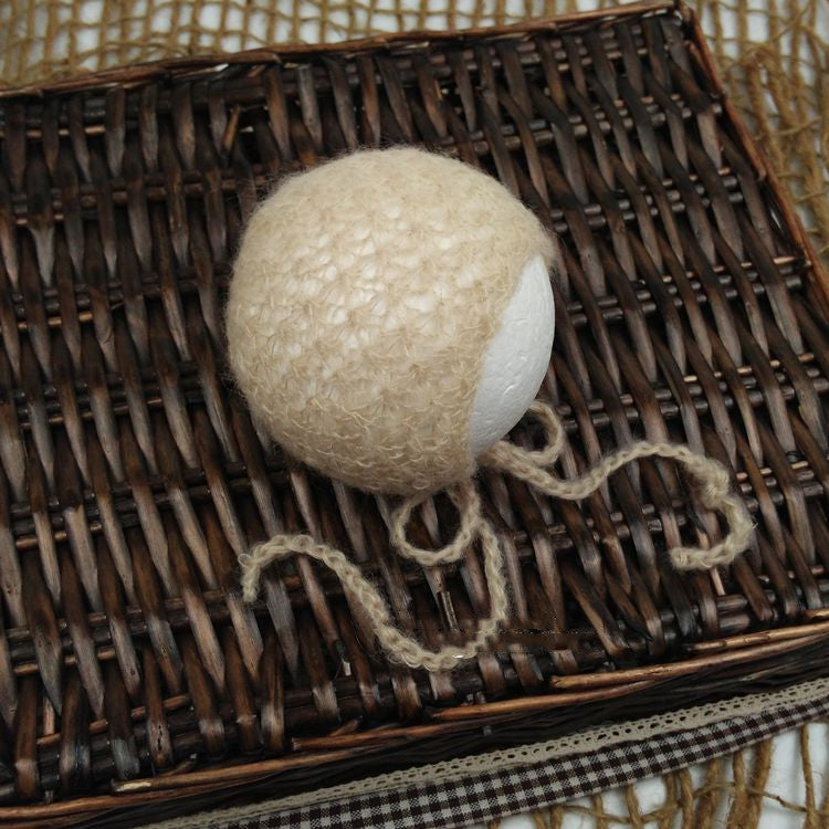 Newborn Photography Mohair Hat Full Moon