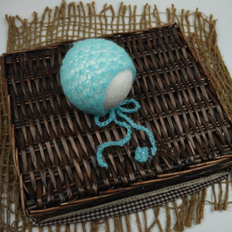Newborn Photography Mohair Hat Full Moon
