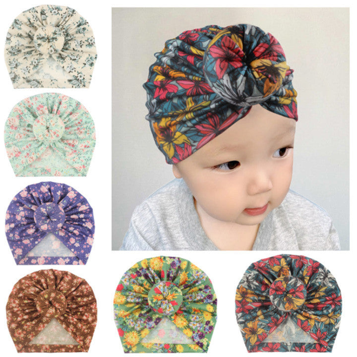 Children's Bun Hat Newborn Printing