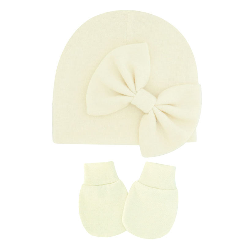 Infant Fetal Hat Newborn Gloves Set