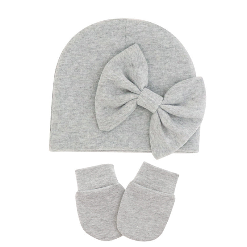 Infant Fetal Hat Newborn Gloves Set