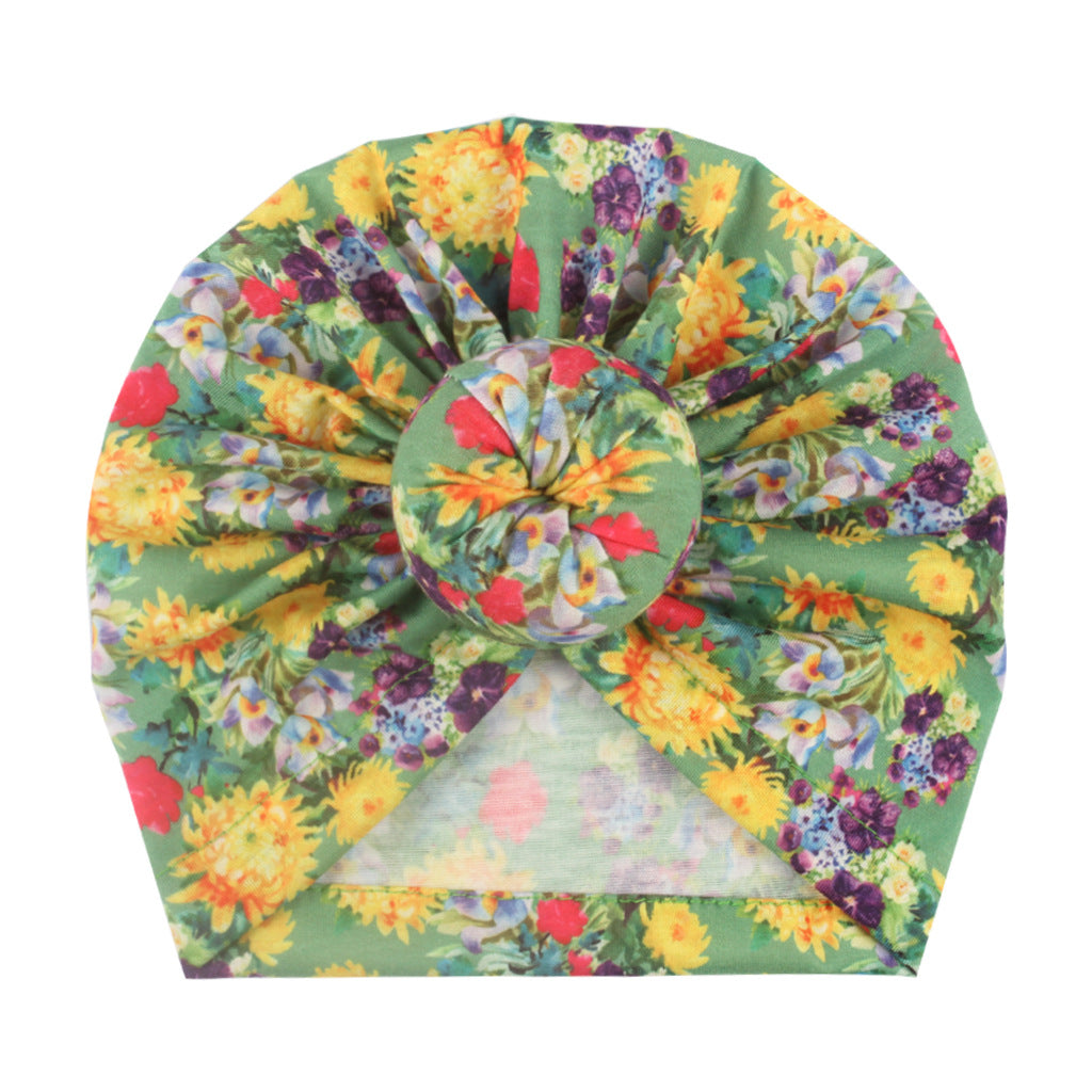 Children's Bun Hat Newborn Printing