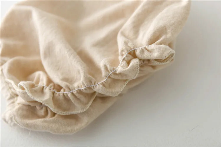 Baby Panties Girl Fashion Solid Lace Cotton Underpants Infant The Diaper Pants Kids Casual Triangle Shorts Child Bread PP Pants