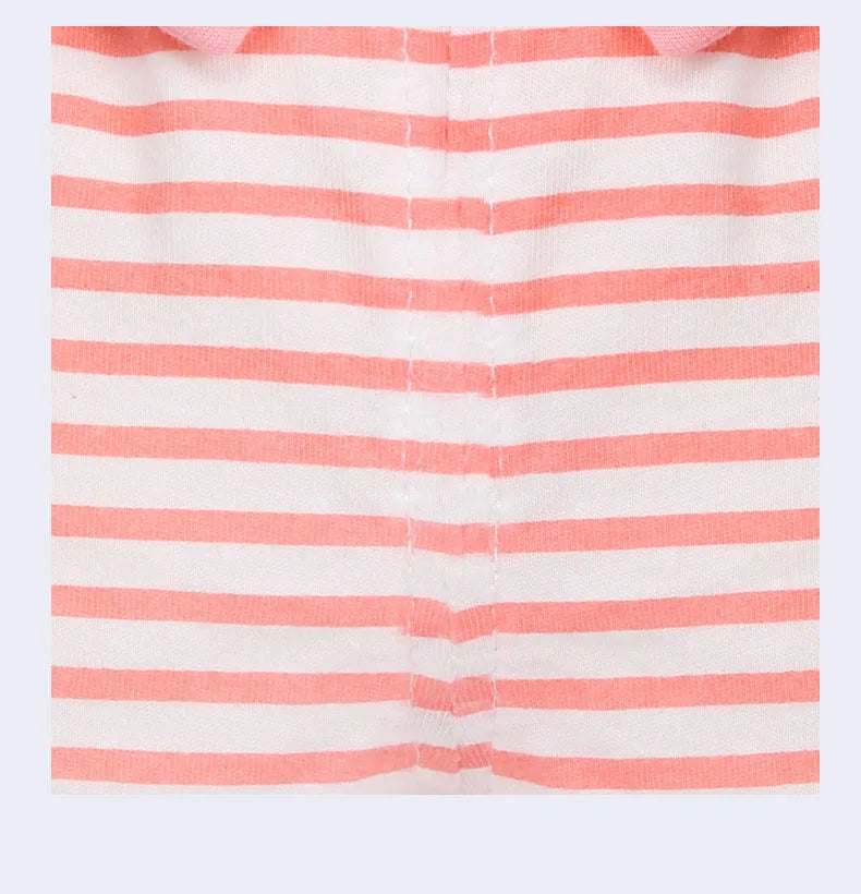 Girl Baby Shorts 100%Cotton Kids Infant Fashion Stripe Bow Panties For 6-24 Months Children High-Quality Falbala Underpants Gift