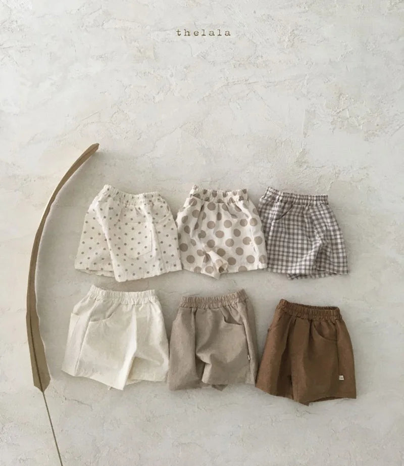 Adorable Baby Boys Shorts Summer Casual Denim Short Pants for Toddler Girls Pockets Design Clothing Children Jeans Pants 0-24M