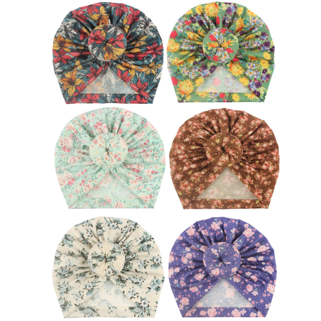 Children's Bun Hat Newborn Printing