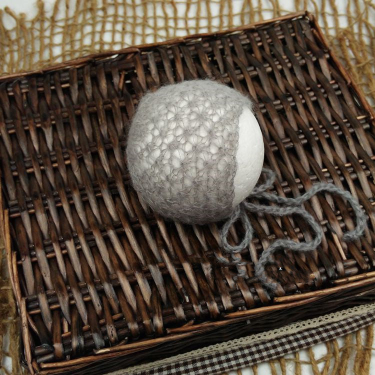 Newborn Photography Mohair Hat Full Moon